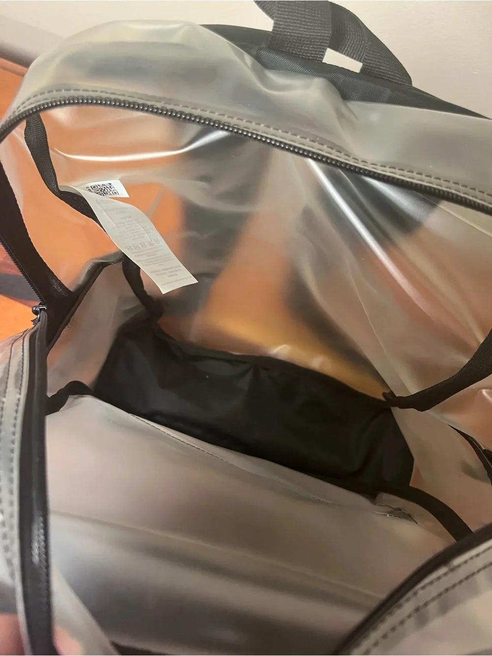 Clear Converse Backpack